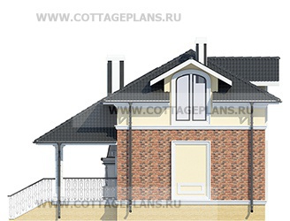 Фасады проект дома 71-20 общ. площадь 141,90 м2