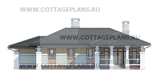 Фасады проект дома 27-12 общ. площадь 215,85 м2