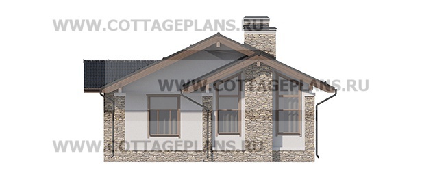 Фасады проект дома 700-39 общ. площадь 105,65 м2