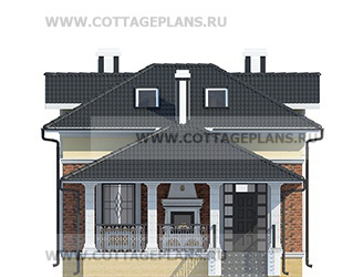 Фасады проект дома 29-20 общ. площадь 83,50 м2