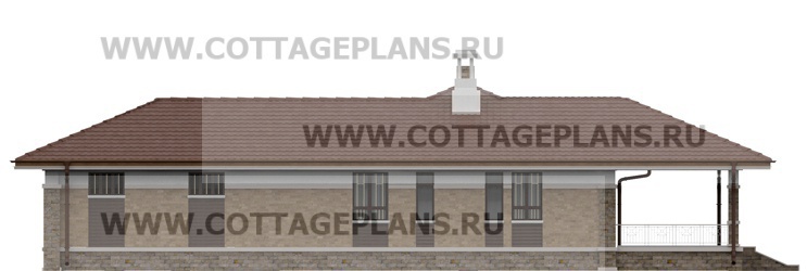 Фасады проект дома 23-35 общ. площадь 173,80 м2