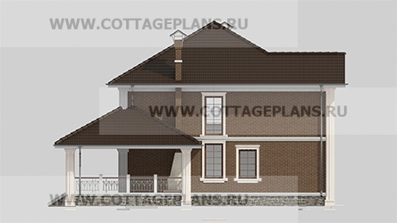 Фасады проект дома 206-31 общ. площадь 188,55 м2