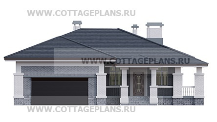 Фасады проект дома 27-10 общ. площадь 190,95м2