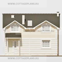 Фасады проект дома 14-18 общ. площадь 155,10 м2