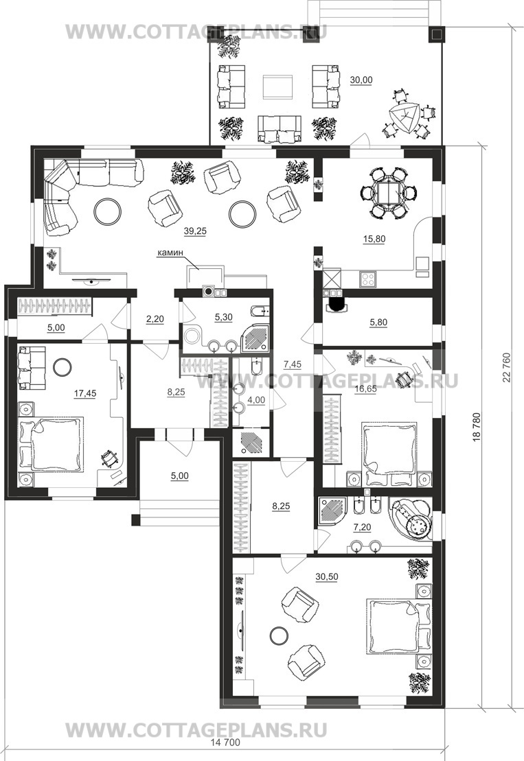 Поэтажные планы проект дома 13-40 общ. площадь 173,10 м2