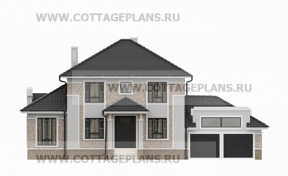 Фасады проект дома 29-29 общ. площадь 227,00 м2