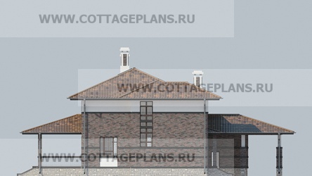 Фасады проект дома 13-18 общ. площадь 334,35 м2