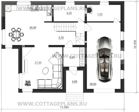 Поэтажные планы проект дома 15-37 общ. площадь 196,45 м2