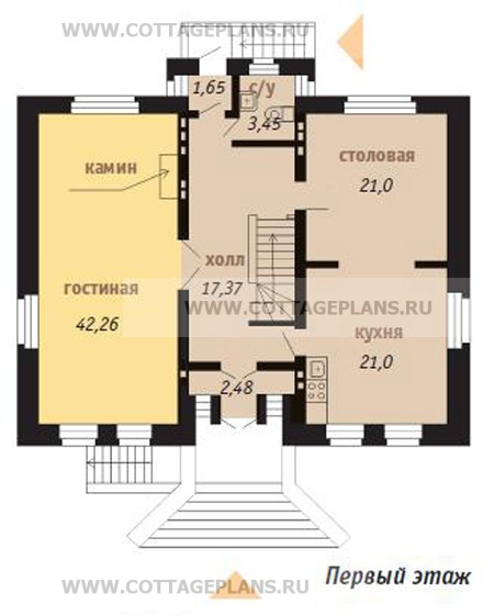 Поэтажные планы проект дома 32-36 общ. площадь 511,8 м2