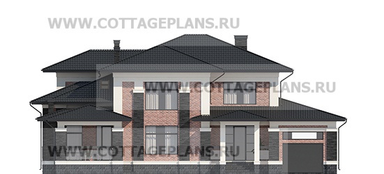 Фасады проект дома 102-60 общ. площадь 290,50 м2