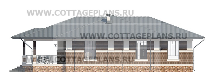 Фасады проект дома 28-30 общ. площадь 238,10 м2