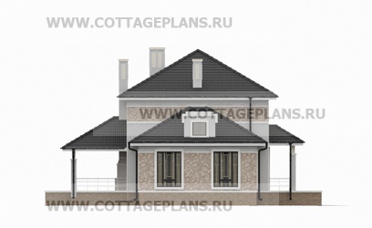 Фасады проект дома 29-29 общ. площадь 227,00 м2