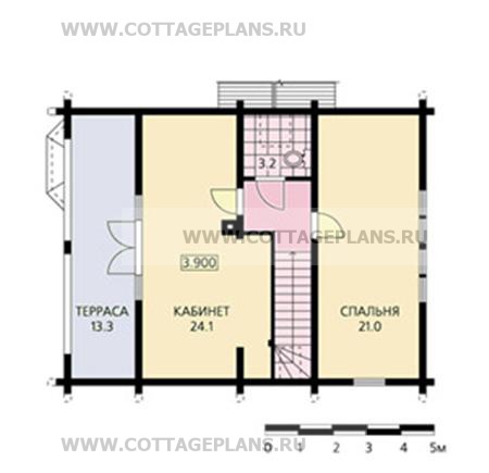 Поэтажные планы проект дома 19-37 общ. площадь 115,76 м2