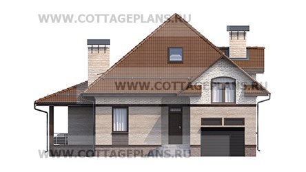 Фасады проект дома 76-75 общ. площадь 269,95 м2