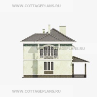 Фасады проект дома 22-33 общ. площадь 226,25 м2