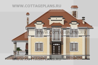 Фасады проект дома 29-62 общ. площадь 195,75м2