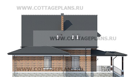 Фасады проект дома 98-86 общ. площадь 326,60 м2