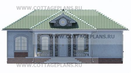 Фасады проект дома 20-14 общ. площадь 138,20 м2