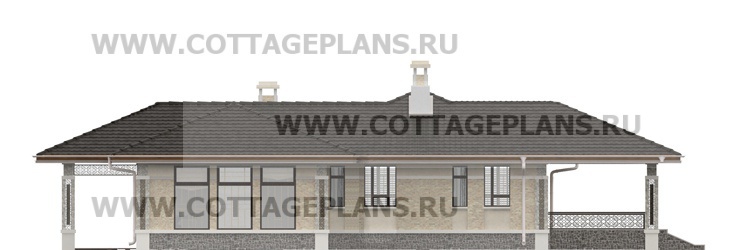 Фасады проект дома 13-43 общ. площадь 191,45 м2