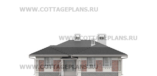 Фасады проект дома 23-36 общ. площадь 173,90 м2