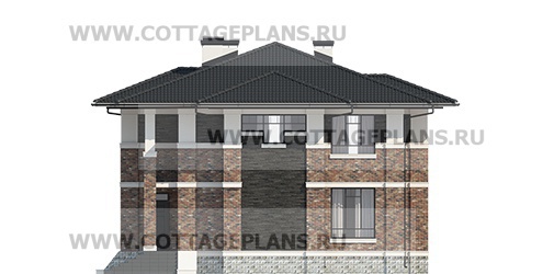 Фасады проект дома 101-79 общ. площадь 317,40 м2
