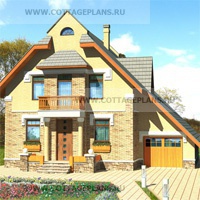 Каталог проекты домов из пеноблоков проект дома 59-01 общ. площадь 158 м2