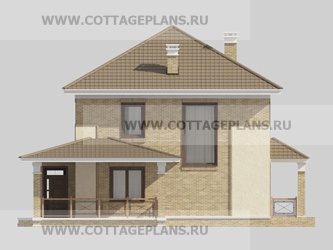Фасады проект дома 21-39 общ. площадь 227,35 м2
