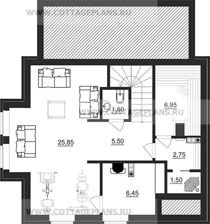 Поэтажные планы проект дома 96-98 общ. площадь 146,55 м2
