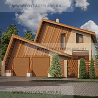 проект дома 20-81 общ. площадь 282,11 м2