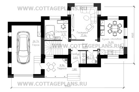 Поэтажные планы проект дома 20-34 общ. площадь 134,35 м2