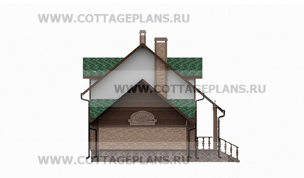 Фасады проект дома 94-45 общ. площадь 150,60 м2