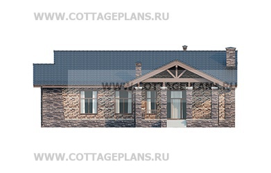 Фасады проект дома 700-66 общ. площадь 106,35 м2