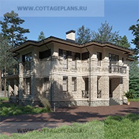 проект дома 203-14 общ. площадь 398,20 м2