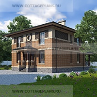 проект дома 98-00 общ. площадь 200,50 м2