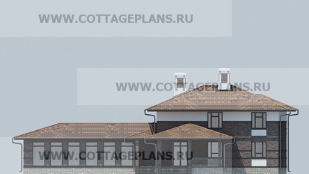 Фасады проект дома 24-14 общ. площадь 547,10 м2