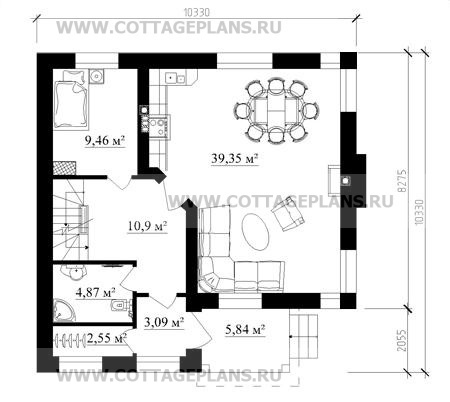 Поэтажные планы проект дома 20-67 общ. площадь 217,11 м2