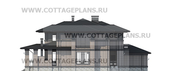 Фасады проект дома 200-40 общ. площадь 403,55 м2