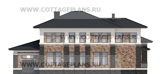 Фасады проект дома 203-70 общ. площадь 523,5 м2