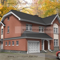 проект дома 47-06 общ. площадь 268,8 м2