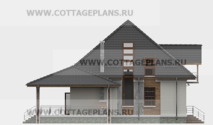 Фасады проект дома 95-70 общ. площадь 175,10 м2