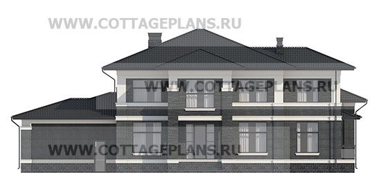 Фасады проект дома 205-09 общ. площадь 487,85 м2