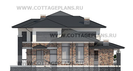 Фасады проект дома 202-74 общ. площадь 321 м2