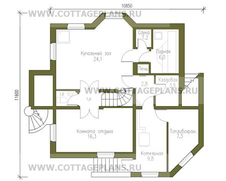 Поэтажные планы проект дома 19-39 общ. площадь 250 м2