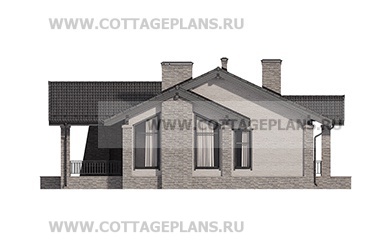 Фасады проект дома 700-76 общ. площадь 177,85 м2