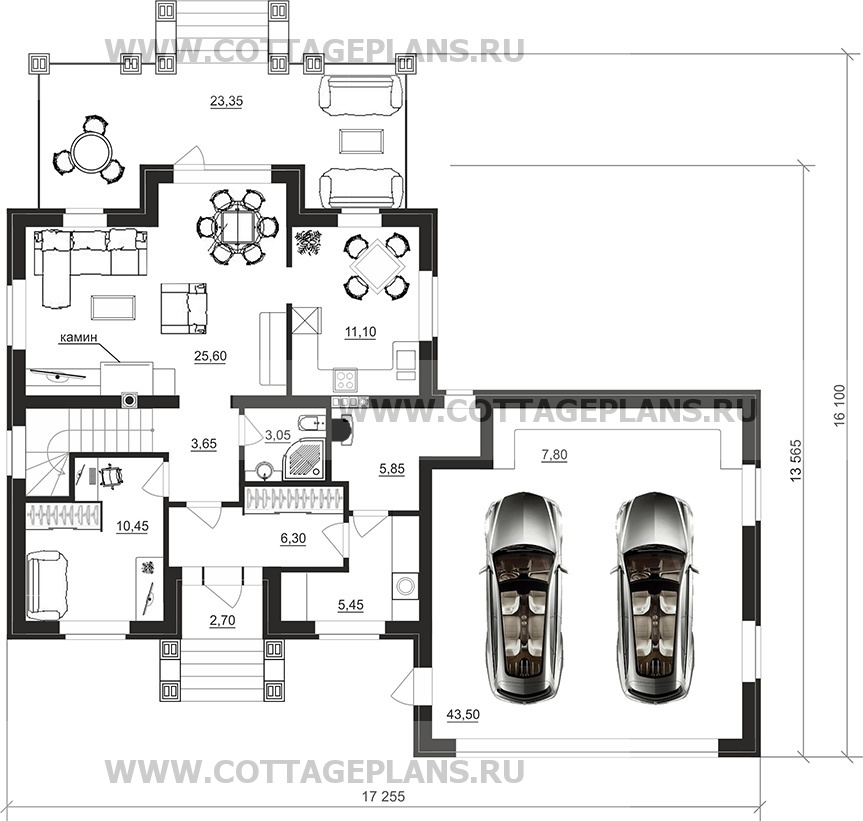 Поэтажные планы проект дома 77-12 общ. площадь 183,85 м2