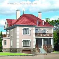 проект дома 52-86 общ. площадь 357,09м2