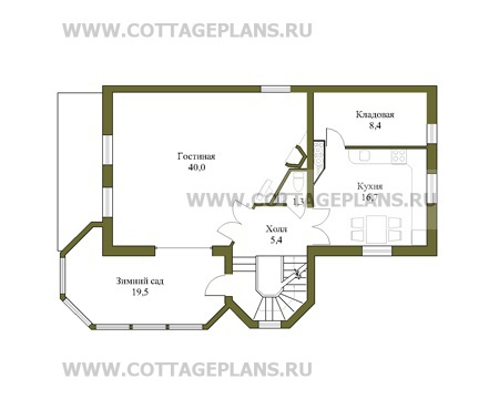 Поэтажные планы проект дома 50-59 общ. площадь 235,0м2