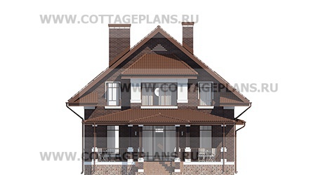 Фасады проект дома 206-22 общ. площадь 174,45 м2