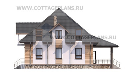 Фасады проект дома 76-77 общ. площадь 301,80 м2