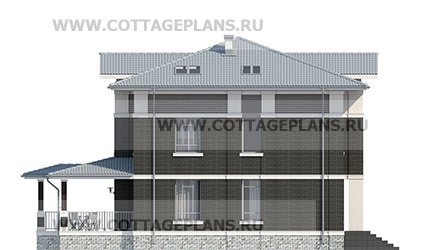 Фасады проект дома 74-86 общ. площадь 225,35 м2